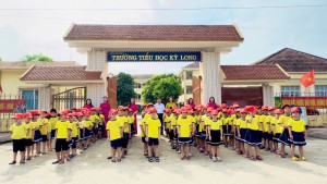 KHỐI 5 TUỔI TRƯỜNG MẦM NON KỲ LONG VỚI HOẠT ĐỘNG THA M QUAN TRẢI NGHIỆM TRƯỜNG TIỂU HỌC
