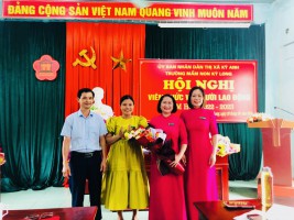 TRƯỜNG MẦM  NON KỲ LONG TỔ CHỨC HỘI NGHỊ VIÊN CHỨC VÀ NGƯỜI LAO ĐỘNG NĂM HỌC 2022-2023