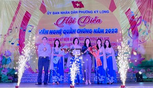 TRƯỜNG MẦM NON KỲ LONG THAM GIA HỘI DIỄN VĂN NGHỆ QUẦN CHÚNG