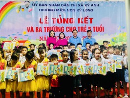 LỄ TỔNG KẾT NĂM HỌC 2022-2023 VÀ LỄ RA TRƯỜNG CỦA CÁC BÉ 5 TUỔI TRƯỜNG MẦM NON KỲ LONG