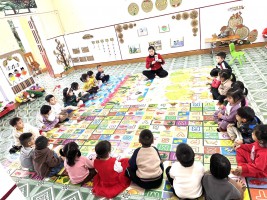 TRƯỜNG MẦM NON KỲ LONG VỚI THÔNG ĐIỆP PHÒNG CHỐNG RÉT VÀ PHÒNG BỆNH MÙA ĐÔNG CHO TRẺ