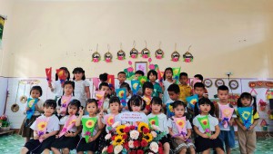 MỘT SỐ HOẠT ĐỘNG CHÀO MỪNG NGÀY 8/3 CỦA CÁC BÉ KHỐI 4 TUỔI TRƯỜNG MẦM NON KỲ LONG