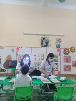 KHÁM SỨC KHỎE ĐỊNH KỲ LẦN 2 CHO TRẺ TẠI TRƯỜNG MẦM NON KỲ LONG
