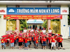 HOẠT ĐỘNG “BÉ VUI TRẢI NGHIỆM” VỚI CHỦ ĐỀ QUÊ HƯƠNG-ĐẤT NƯỚC - BÁC HỒ CỦA CÁC BÉ KHỐI 3, 4 TUỔI TRƯỜNG MẦM NON KỲ LONG