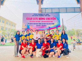 Giao lưu bóng chuyền chào mừng kỷ niệm 94 năm Ngày thành lập Đoàn TNCS Hồ Chí Minh (26/3/1931 - 26/3/2025)